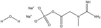 CREATINEPHOSPHATEDISODIUMHYDRATE 구조식 이미지