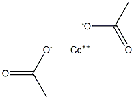 CADMIUMACETATE,CRYSTAL,REAGENT Structure