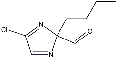 2-butyl-5-chloro-imidazolecarboxaldehyde Structure