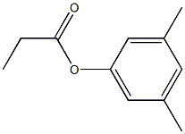 3,5-dimethylphenyl propionic acid 구조식 이미지