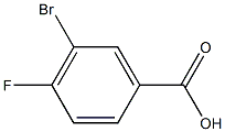 4-fluoro-5-bromobenzoic acid 구조식 이미지