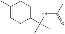 Acetamide, N-[1-methyl-1-(4-methylcyclohex-3-enyl)ethyl]- 구조식 이미지