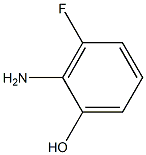 2-Amino-3-fluorophenol 98% 구조식 이미지