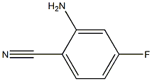 2-Amino-4-fluorobenzonitrile 98% Structure
