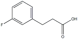 3-(3-Fluorophenyl)propionic acid 98% Structure