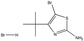 2-Amino-5-bromo-4-(tert-butyl)-1,3-thiazole hydrobromide 98% 구조식 이미지