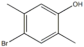 4-Bromo-2,5-dimethylphenol 98% 구조식 이미지
