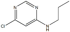 6-Chloro-N-propylpyrimidin-4-amine Structure