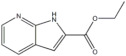 Ethyl 1H-pyrrolo[2,3-b]pyridine-2-carboxylate Structure