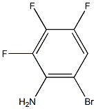 2,3,4-TRIFLUORO-6-BROMOANILINE 구조식 이미지