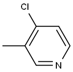 3-METHYL-4-CHLOROPYRIDINE Structure