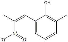 1-(2-HYDROXY-3-METHYLPHENYL)-2-NITROPROPENE 구조식 이미지