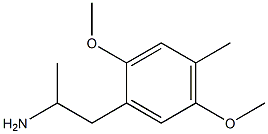 2,5-DIMETHOXY-4-METHYLAMPHETAMIN Structure