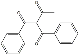 1,1-dibenzoylacetone 구조식 이미지
