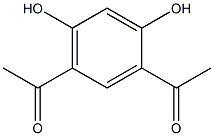 4,6-diacetoresorcinol 구조식 이미지