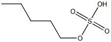 amyl hydrogen sulfate Structure