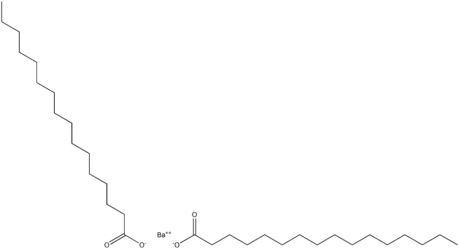 barium palmitate Structure