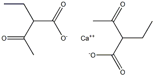 calcium ethylacetoacetate 구조식 이미지