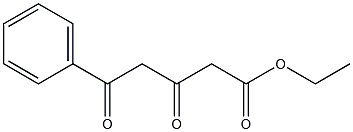 ethyl benzoylacetoacetate Structure