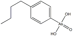 p-butylphenylarsonic acid 구조식 이미지