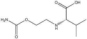 N-(2-carbamoyethyl)valine 구조식 이미지