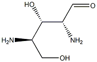 2,4-diamino-2,4-dideoxyxylose 구조식 이미지