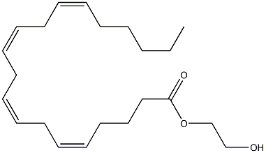 arachidonoylethylene glycol Structure