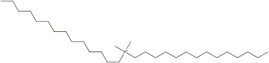 ditetradecyldimethylphosphonium 구조식 이미지