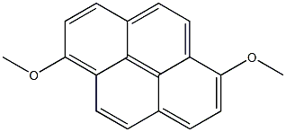 1,6-dimethoxypyrene Structure