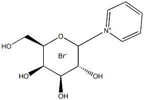 N-(galactopyranosyl)pyridinium bromide 구조식 이미지