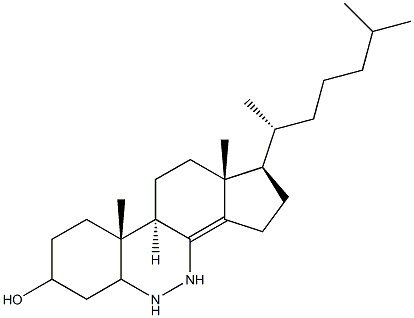 6,7-diazacholest-8(14)-en-3-ol 구조식 이미지