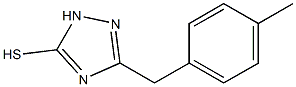 3-(4-methylbenzyl)-1,2,4-triazol-5-thiol Structure