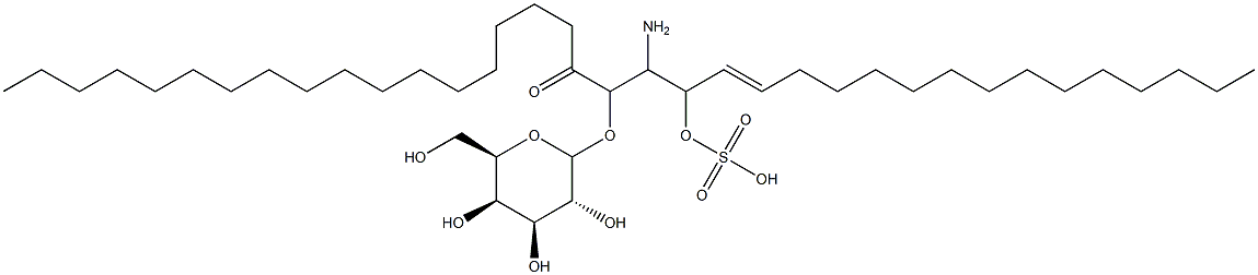 stearoyl-sulfogalactosylsphingosine 구조식 이미지