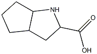 2-azabicyclo(3,3,0)octan-3-carboxylic acid 구조식 이미지