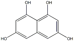 1,3,6,8-tetrahydroxynaphthalene 구조식 이미지