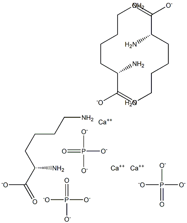 tricalcium phosphate lysine 구조식 이미지