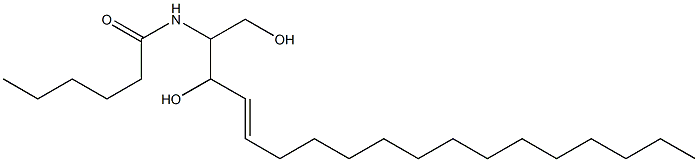 N-caproylsphingosine Structure