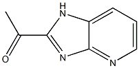 2-acetylimidazo(4,5-b)pyridine 구조식 이미지