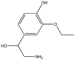 Ethylnoradrenaline Structure