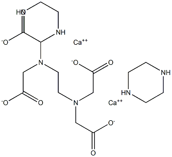 piperazineCalciumEdetate Structure