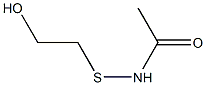 N-(2-HYDROXYETHYL)-MERCAPTOACETAMIDE Structure