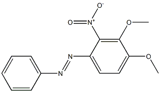 DIMETHOXYNITROAZOBENZENE Structure