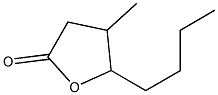 4-HYDROXY-3-METHYLOCTANOICACIDGAMMA-LACTONE 구조식 이미지