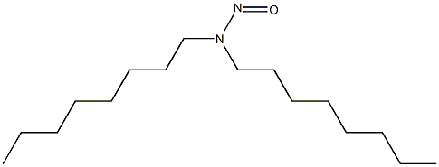 NITROSODIOCTYLAMINE Structure