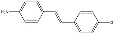 4-AMINO-4'-CHLOROSTILBENE Structure