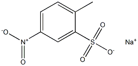 PARA-NITROTOLUENESULPHONICACID,SODIUMSALT Structure