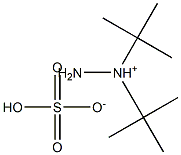 DI-TERT-BUTYLHYDRAZINIUMSULPHATE 구조식 이미지