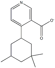 3,3,5-TRIMETHYLCYCLOHEXYLNICOTINATE Structure