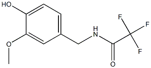 N-VANILLYLTRIFLUOROACETAMIDE 구조식 이미지