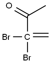 METHYL1,1-DIBROMOVINYLKETONE 구조식 이미지